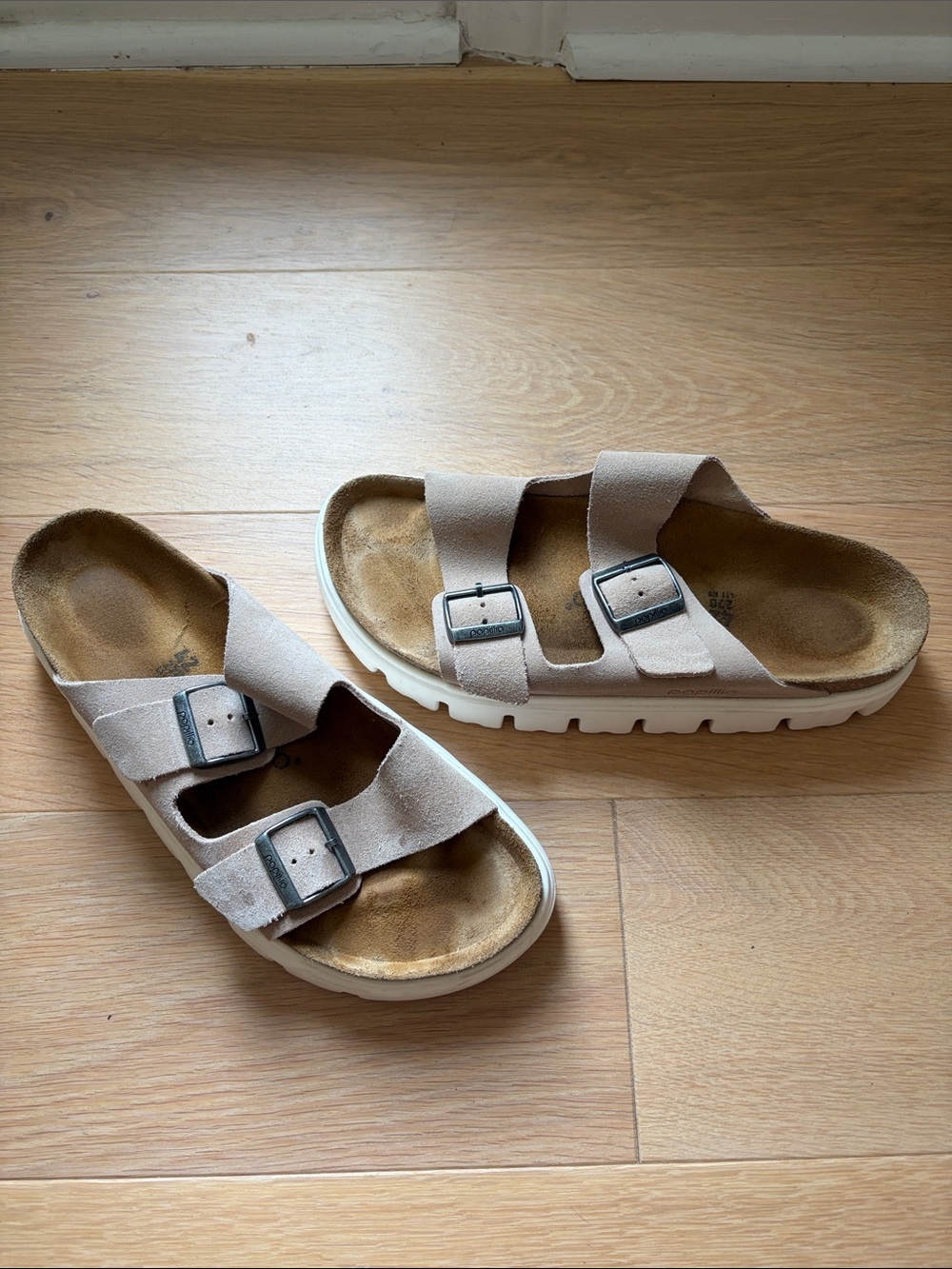 Arizona Chunky suede slides. Papillio by Birkenstock - Picture 4 of 4